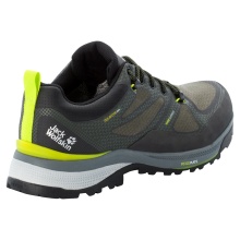 Jack Wolfskin Wanderschuhe Force Striker Texapore Low wasserdicht lime/dunkelgrün Herren